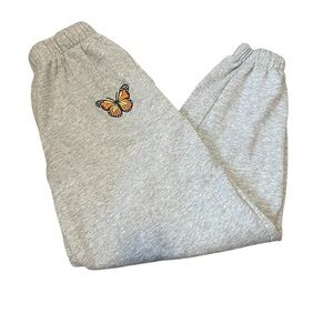 Reflex Light Gray Butterfly Joggers GUC